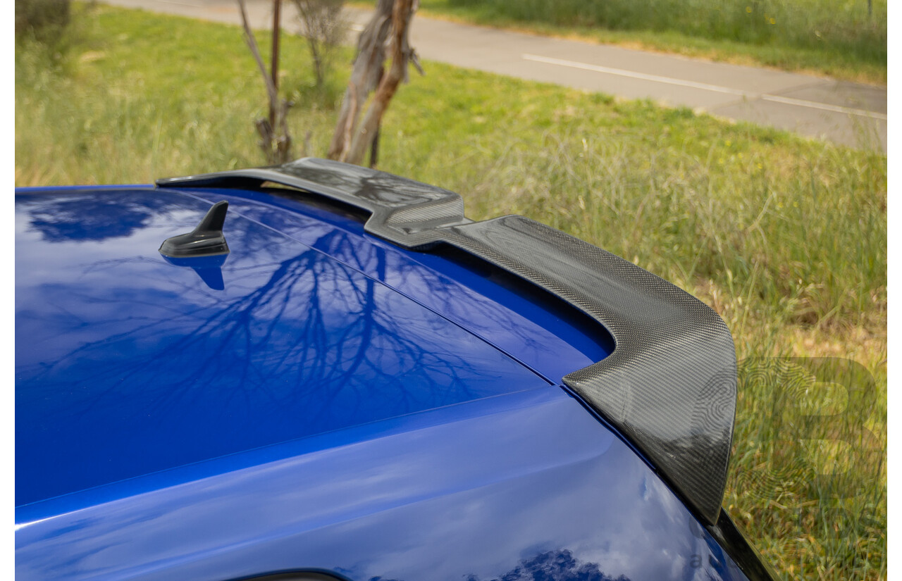 7/2015 Volkswagen Golf R Mk7 (AWD) AU MY15 5d Hatchback Lapiz Blue Metallic Turbo 2.0L - Stage 3 APR