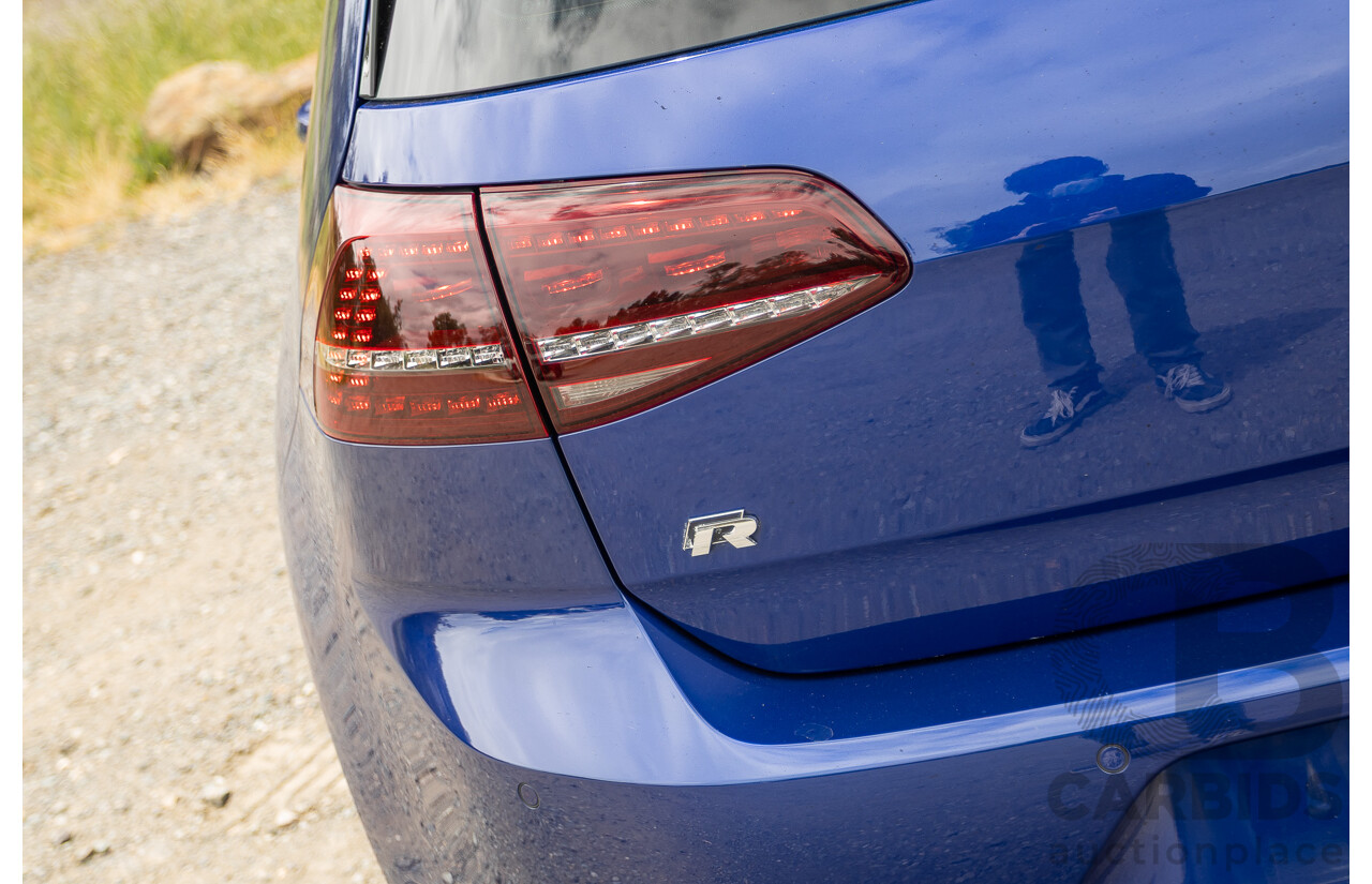 7/2015 Volkswagen Golf R Mk7 (AWD) AU MY15 5d Hatchback Lapiz Blue Metallic Turbo 2.0L - Stage 3 APR