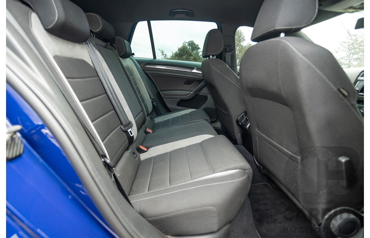 7/2015 Volkswagen Golf R Mk7 (AWD) AU MY15 5d Hatchback Lapiz Blue Metallic Turbo 2.0L - Stage 3 APR