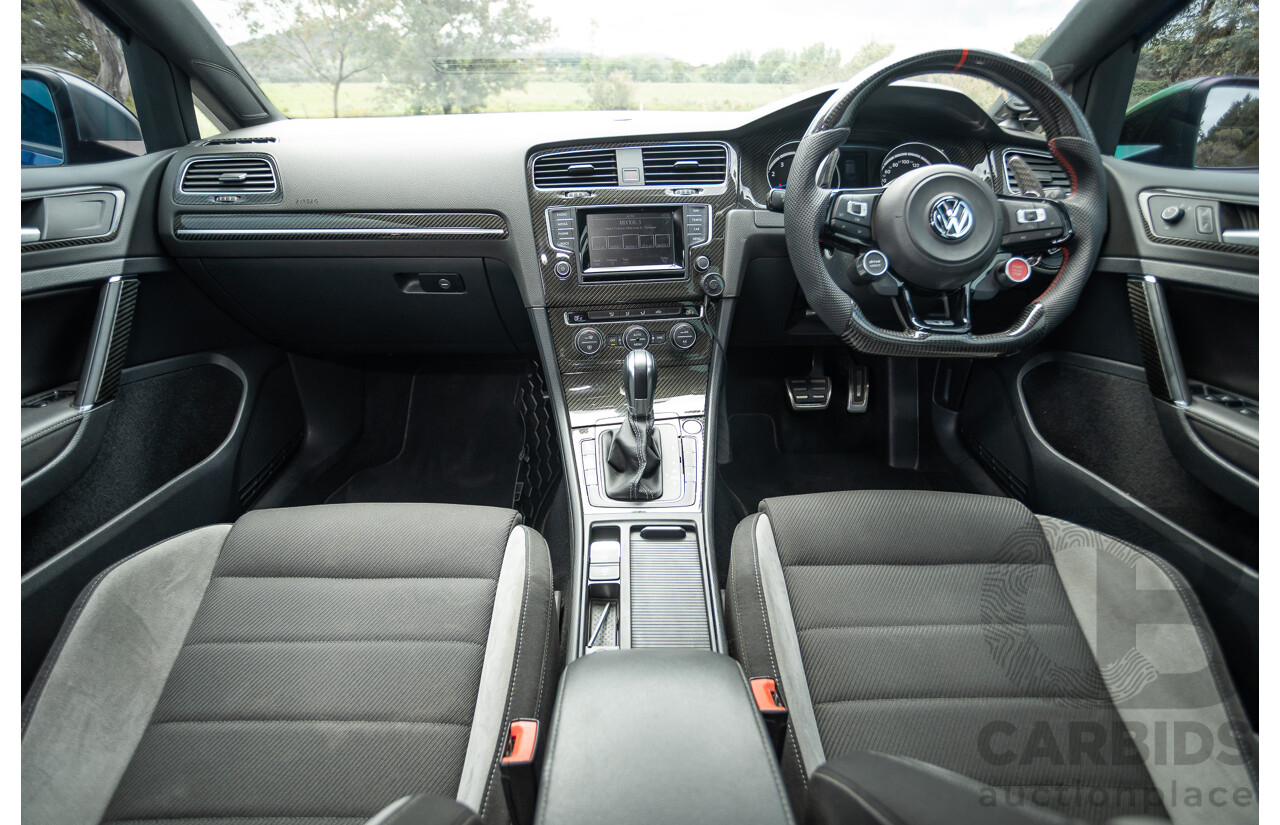 7/2015 Volkswagen Golf R Mk7 (AWD) AU MY15 5d Hatchback Lapiz Blue Metallic Turbo 2.0L - Stage 3 APR