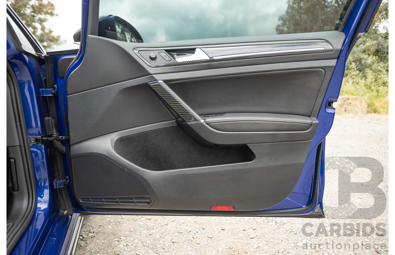 7/2015 Volkswagen Golf R Mk7 (AWD) AU MY15 5d Hatchback Lapiz Blue Metallic Turbo 2.0L - Stage 3 APR