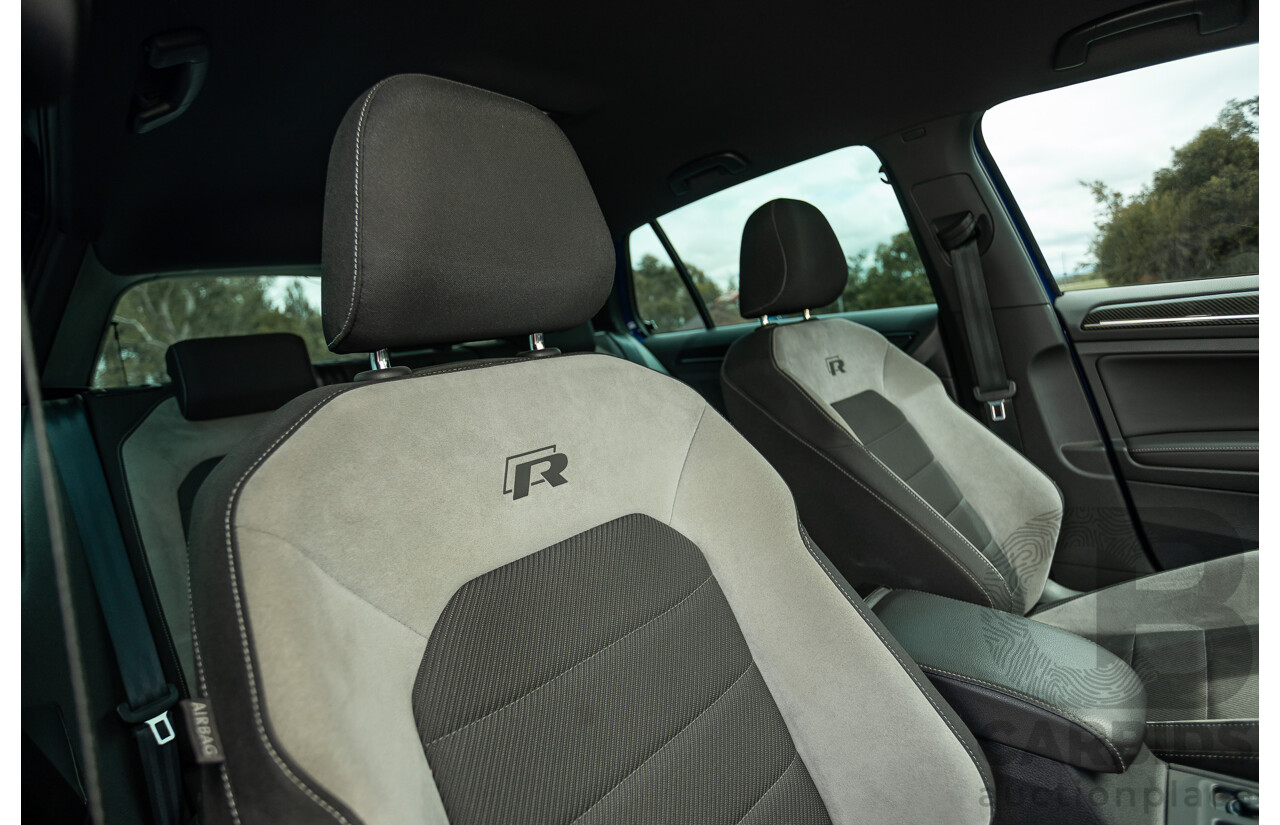 7/2015 Volkswagen Golf R Mk7 (AWD) AU MY15 5d Hatchback Lapiz Blue Metallic Turbo 2.0L - Stage 3 APR