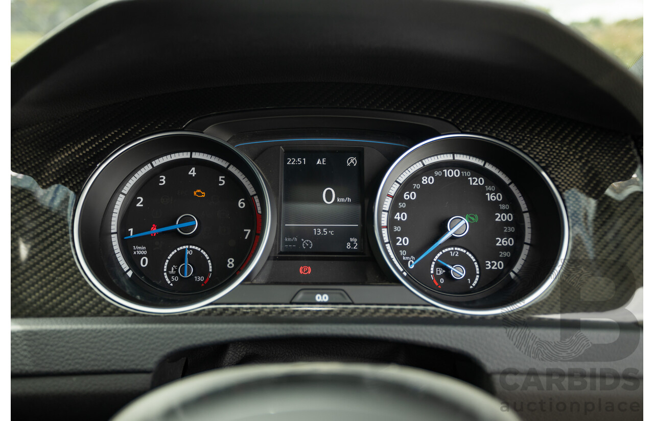 7/2015 Volkswagen Golf R Mk7 (AWD) AU MY15 5d Hatchback Lapiz Blue Metallic Turbo 2.0L - Stage 3 APR
