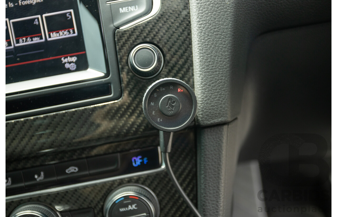 7/2015 Volkswagen Golf R Mk7 (AWD) AU MY15 5d Hatchback Lapiz Blue Metallic Turbo 2.0L - Stage 3 APR