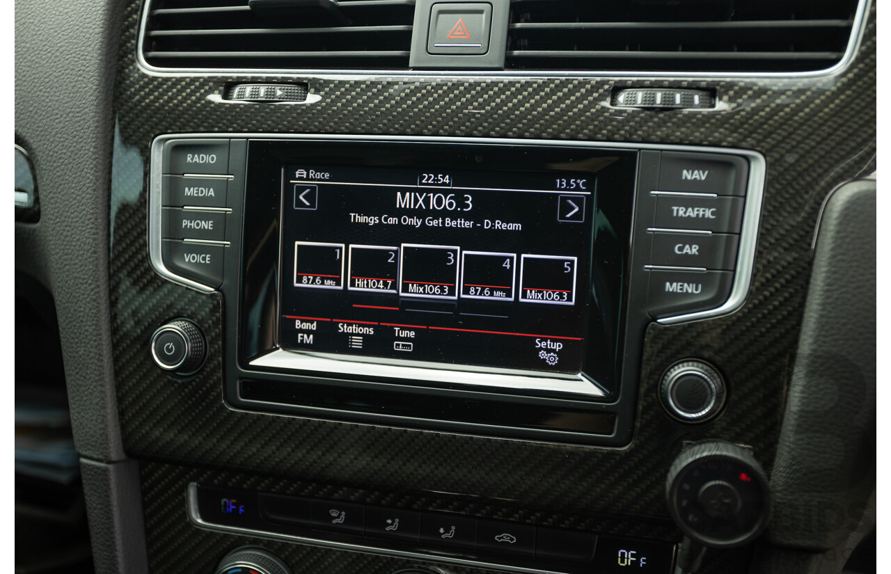 7/2015 Volkswagen Golf R Mk7 (AWD) AU MY15 5d Hatchback Lapiz Blue Metallic Turbo 2.0L - Stage 3 APR