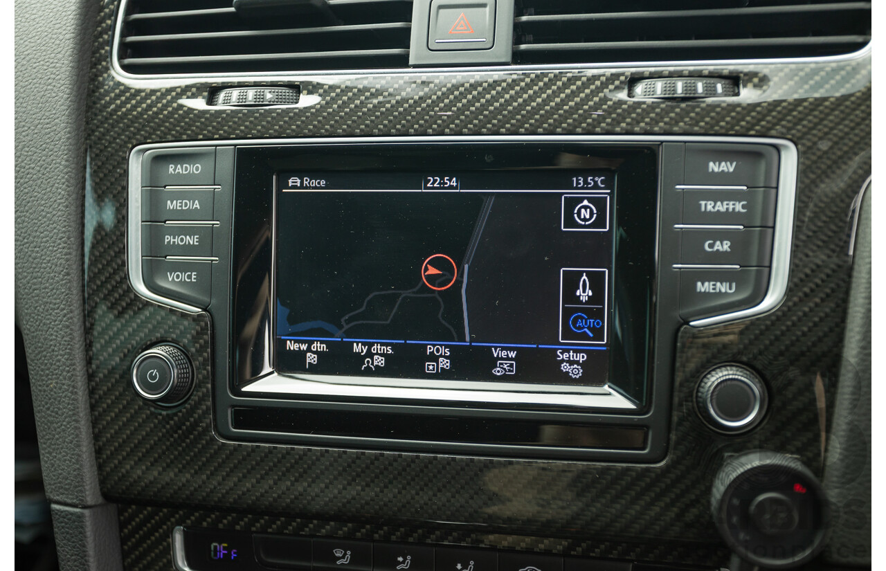 7/2015 Volkswagen Golf R Mk7 (AWD) AU MY15 5d Hatchback Lapiz Blue Metallic Turbo 2.0L - Stage 3 APR