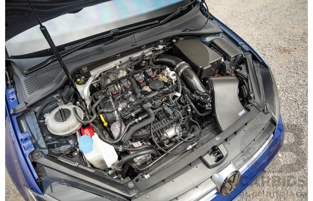 7/2015 Volkswagen Golf R Mk7 (AWD) AU MY15 5d Hatchback Lapiz Blue Metallic Turbo 2.0L - Stage 3 APR