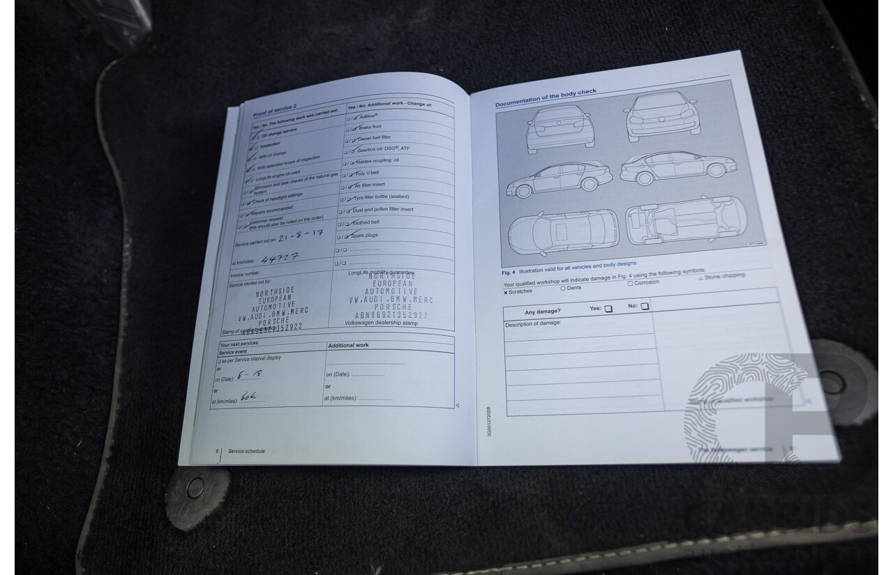 7/2015 Volkswagen Golf R Mk7 (AWD) AU MY15 5d Hatchback Lapiz Blue Metallic Turbo 2.0L - Stage 3 APR