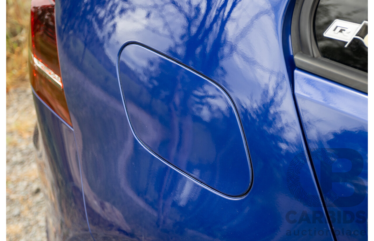 7/2015 Volkswagen Golf R Mk7 (AWD) AU MY15 5d Hatchback Lapiz Blue Metallic Turbo 2.0L - Stage 3 APR
