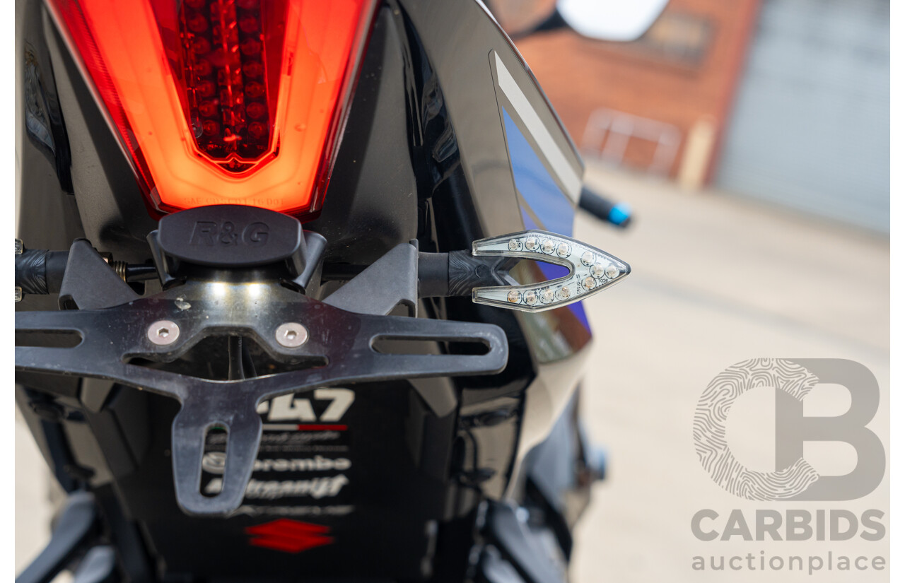 08/2017 Suzuki GSX-R1000R 999cc Super Sport Motorbike Glass Sparkle Black