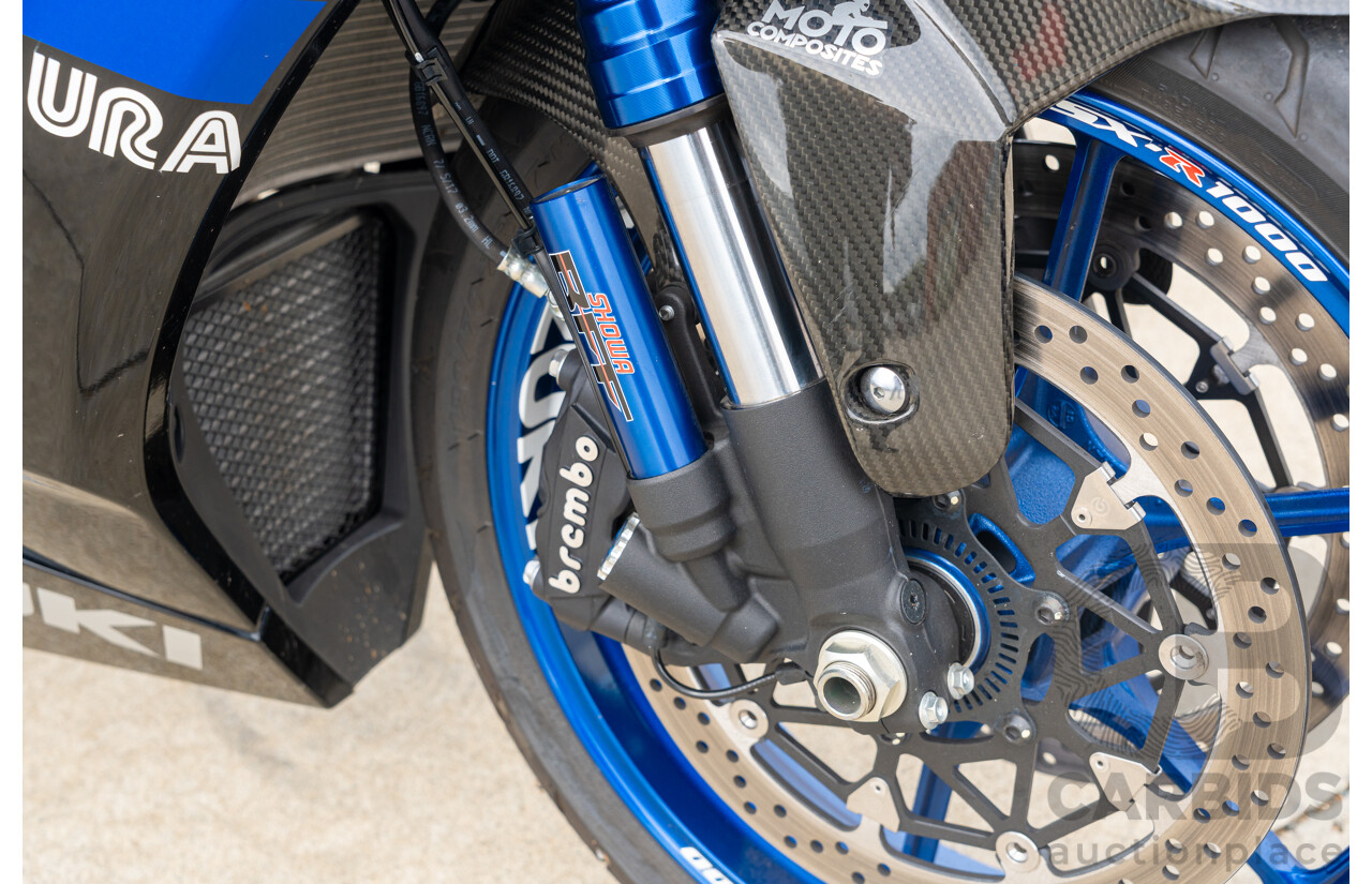 08/2017 Suzuki GSX-R1000R 999cc Super Sport Motorbike Glass Sparkle Black