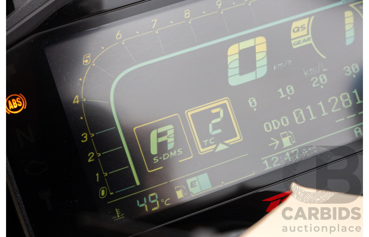 08/2017 Suzuki GSX-R1000R 999cc Super Sport Motorbike Glass Sparkle Black