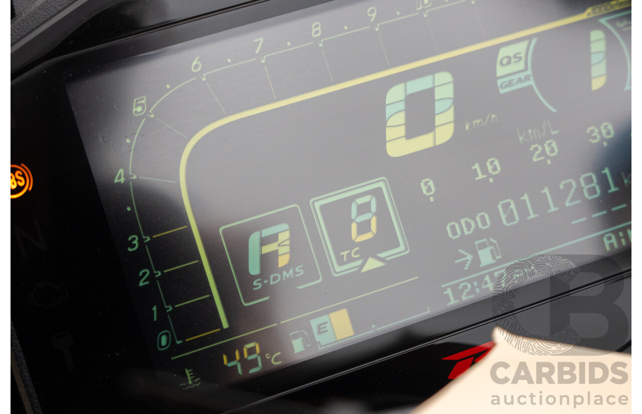 08/2017 Suzuki GSX-R1000R 999cc Super Sport Motorbike Glass Sparkle Black