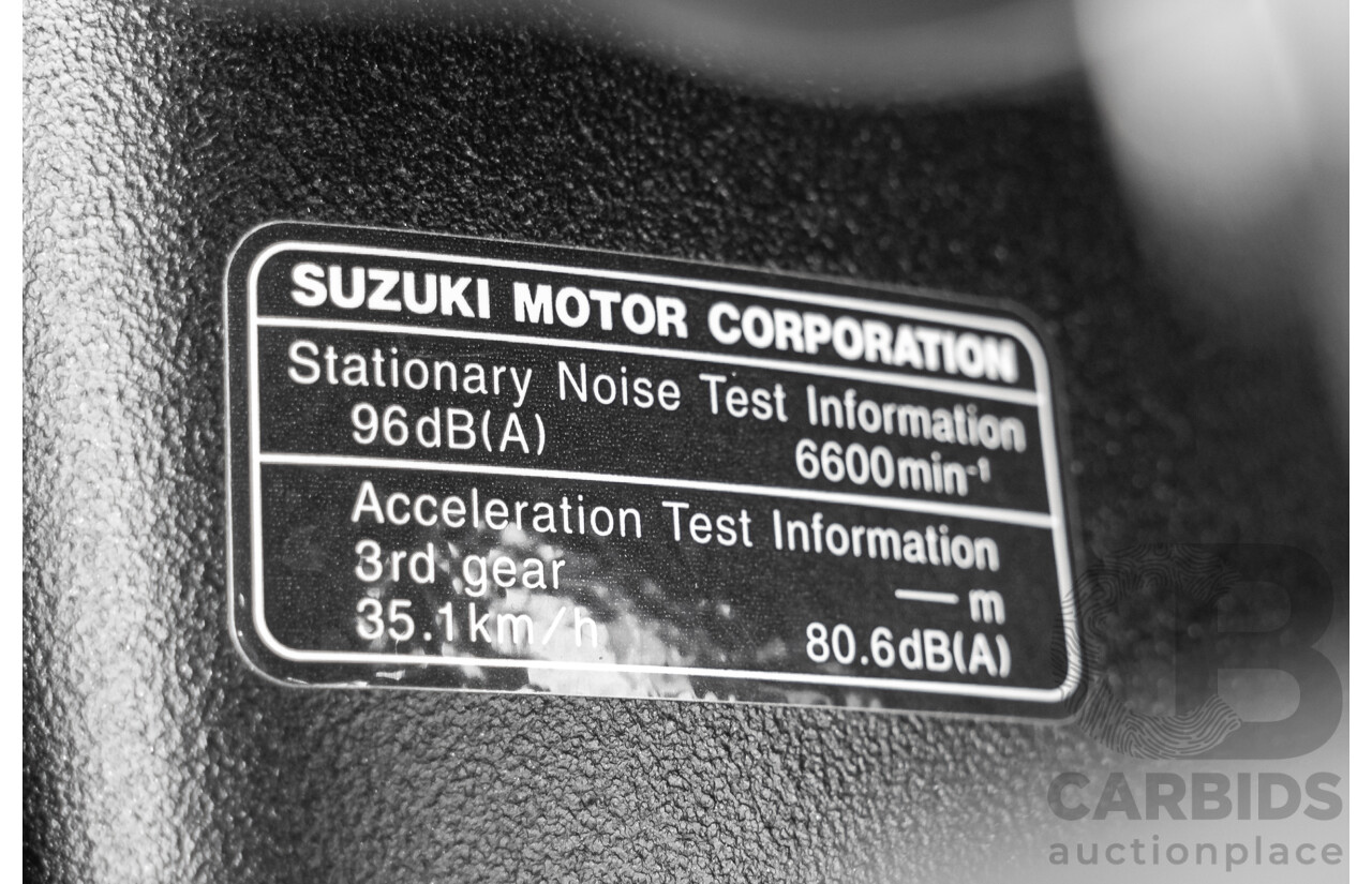 08/2017 Suzuki GSX-R1000R 999cc Super Sport Motorbike Glass Sparkle Black