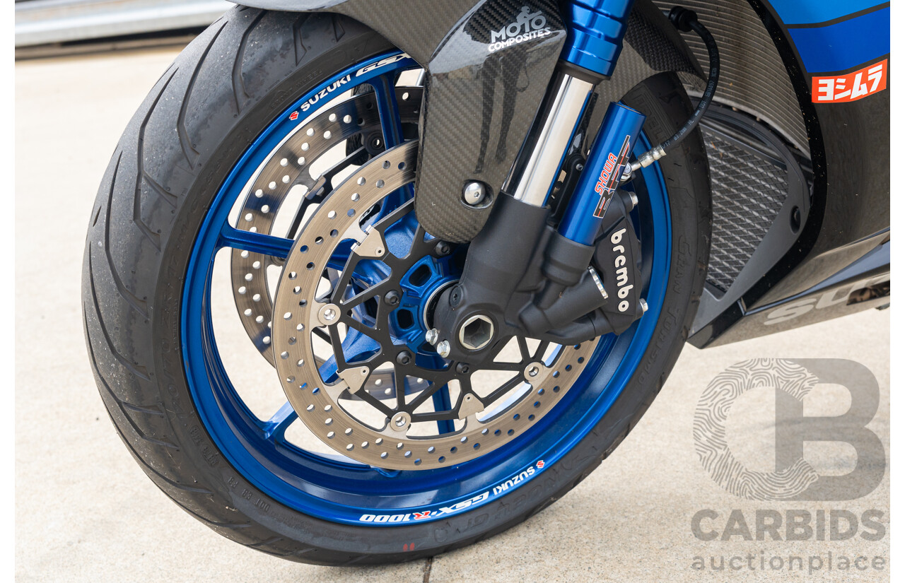 08/2017 Suzuki GSX-R1000R 999cc Super Sport Motorbike Glass Sparkle Black