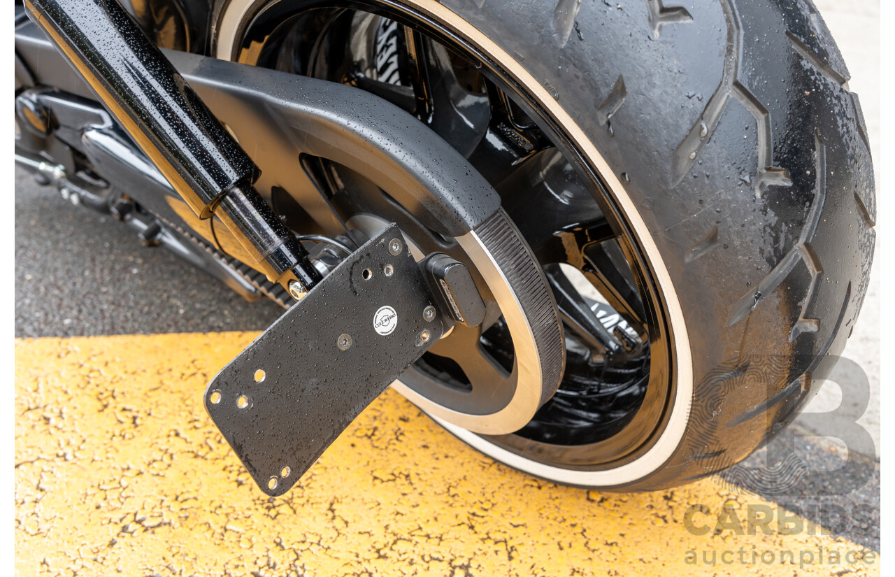 04/2014 Harley Davidson Night Rod Special 1250 ABS V-Rod VRSCDX 1250cc Motorbike White / Black - Modified