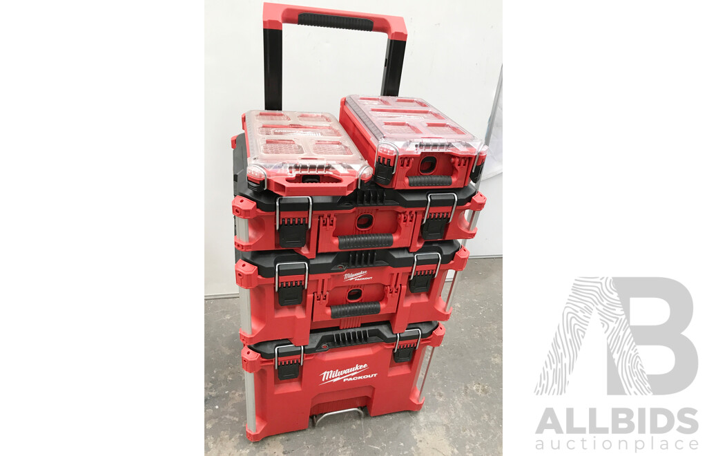 Milwaukee Packout Rolling Tool Box