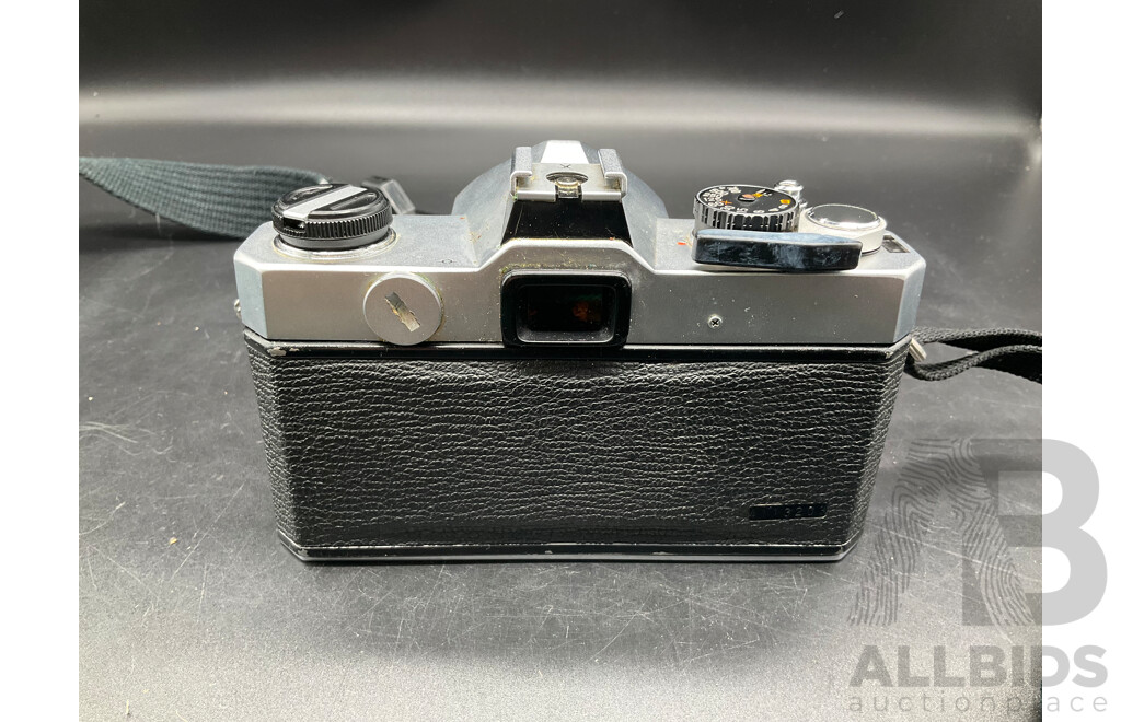 FUJICA ST605N Camera with Multiple Lenses and Accessories