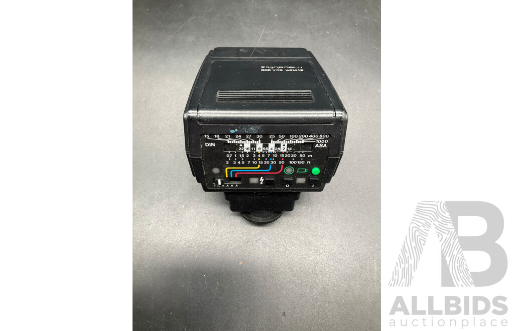 FUJICA ST605N Camera with Multiple Lenses and Accessories