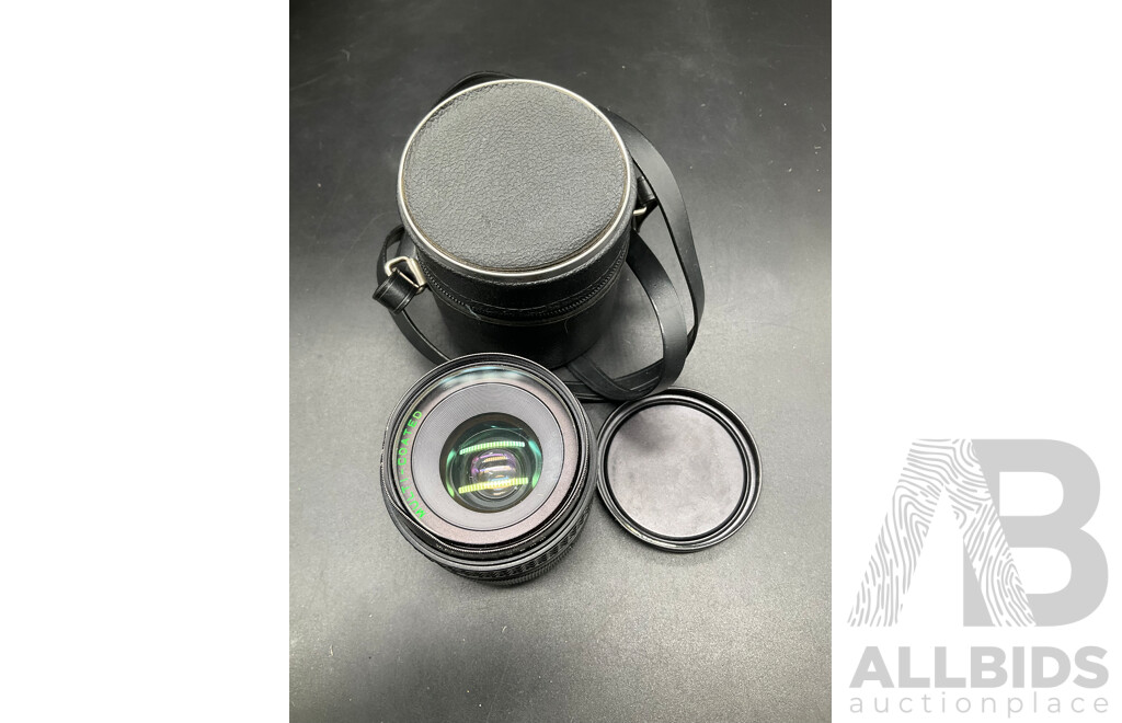 FUJICA ST605N Camera with Multiple Lenses and Accessories