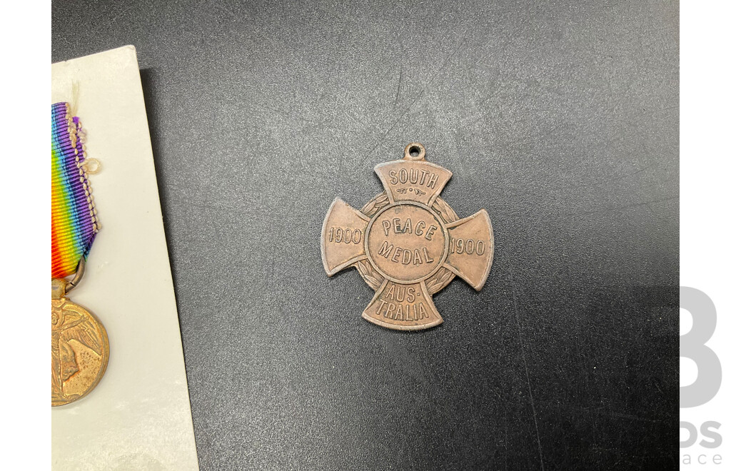 Collection of Military Medals, Including Both Full Size and Miniature Version - Lot of 11