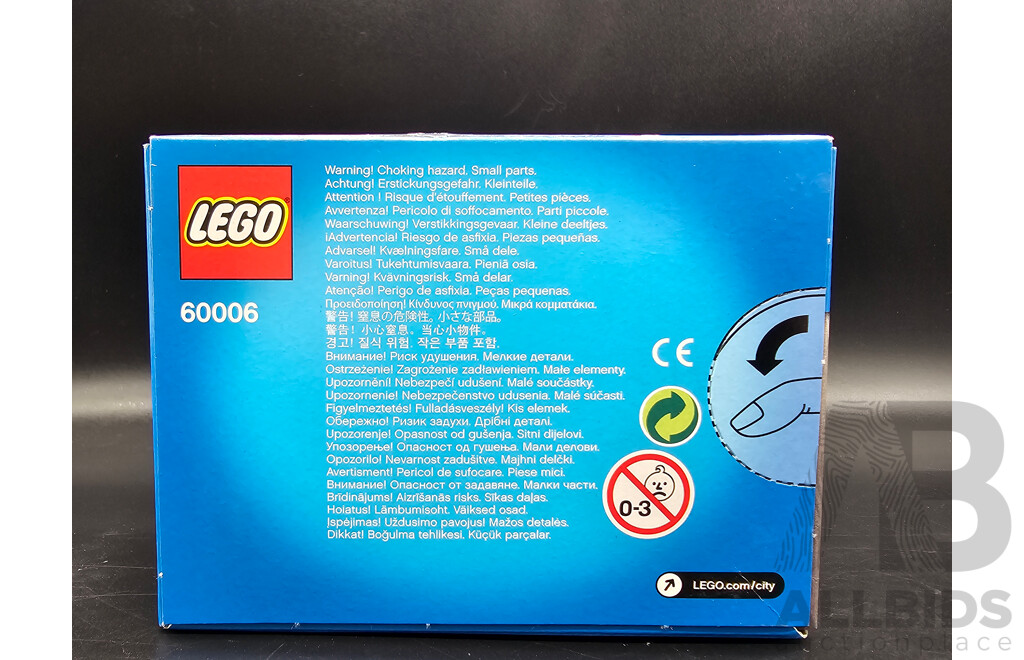 Retired Lego Set, City, Police ATV, 60006 and High Speed Chase, 60007 Sealed New in Box