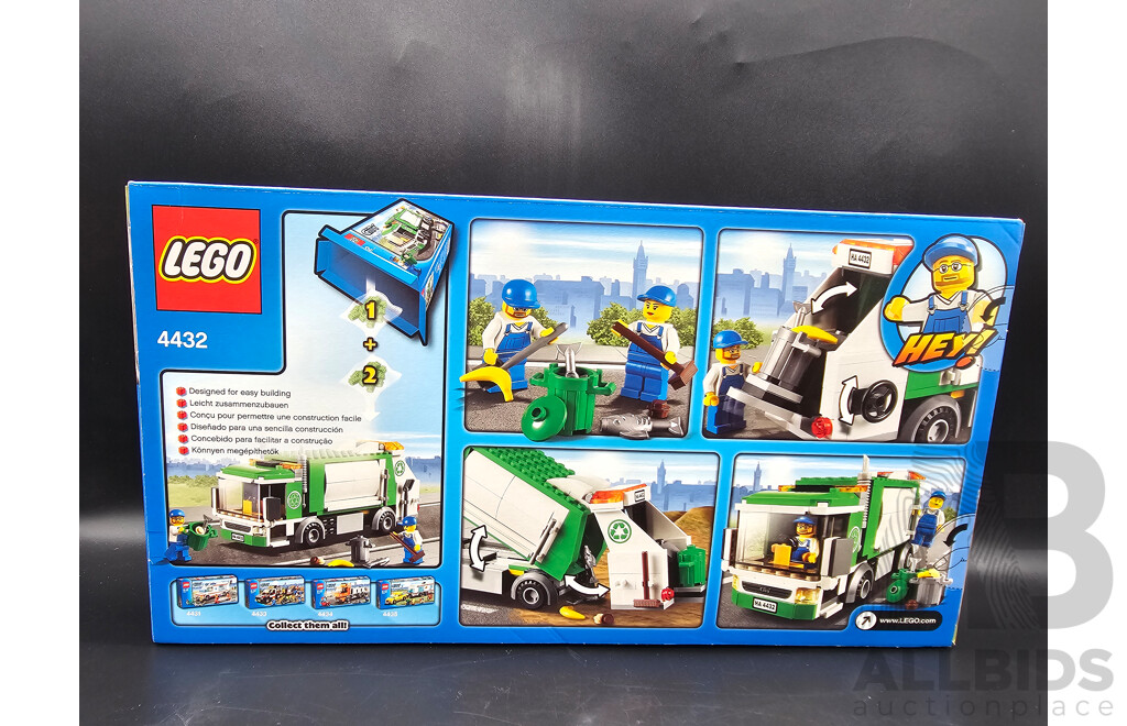 Retired Lego Set, City, Garbage Truck, 4432 Sealed New in Box