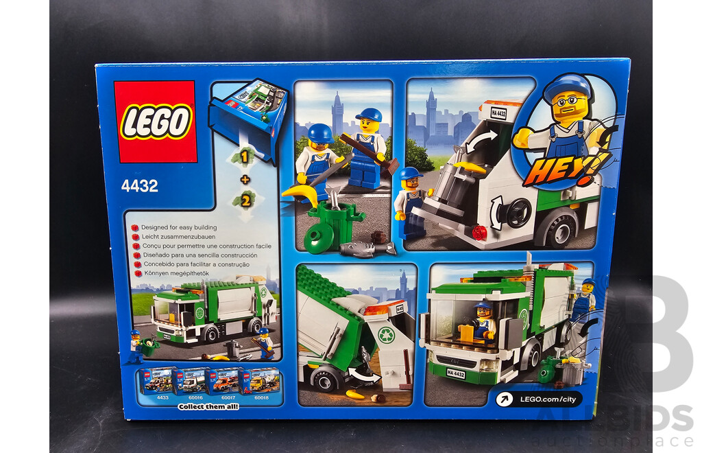 Retired Lego Set, City, Garbage Truck , 4432 Sealed New in Box