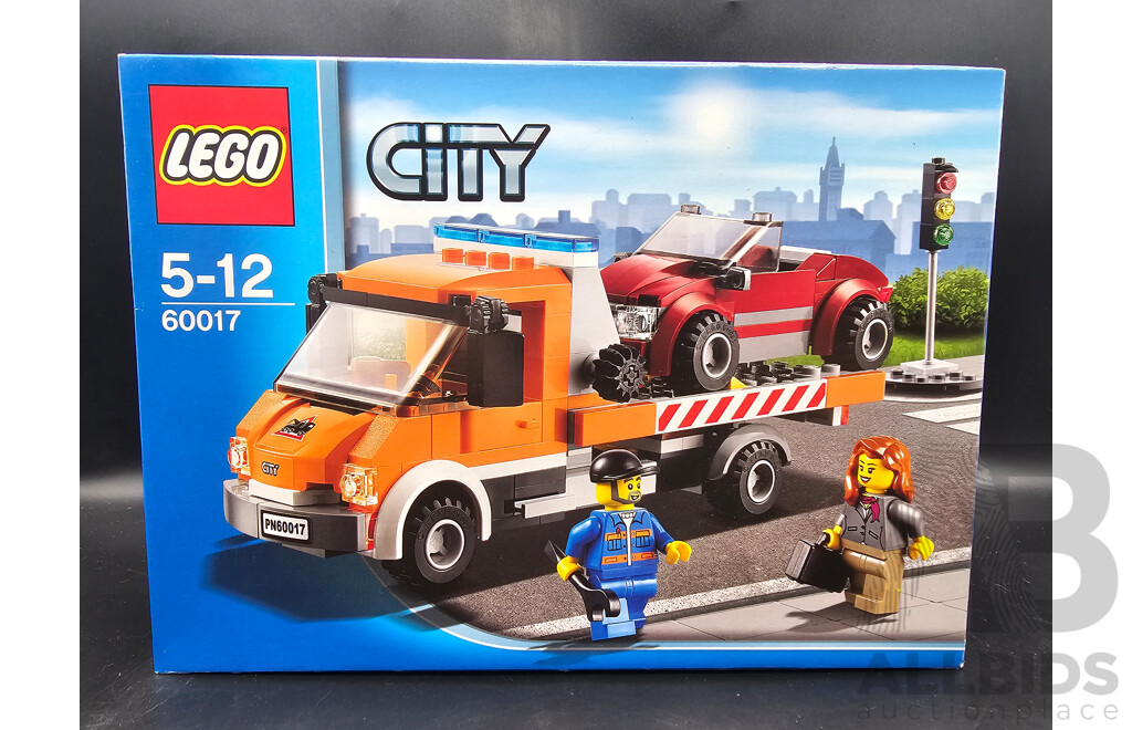 Retired Lego Set, City, Flatbed Truck , 60017 Sealed New in Box
