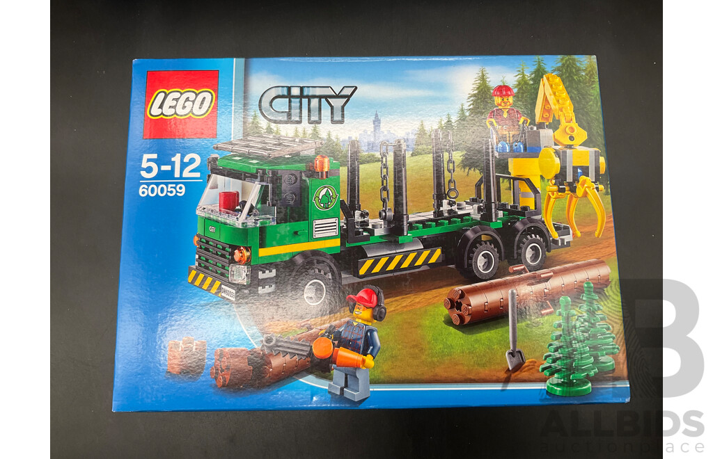 LEGO CITY (60015, 60059, 60114) - Lot of 3