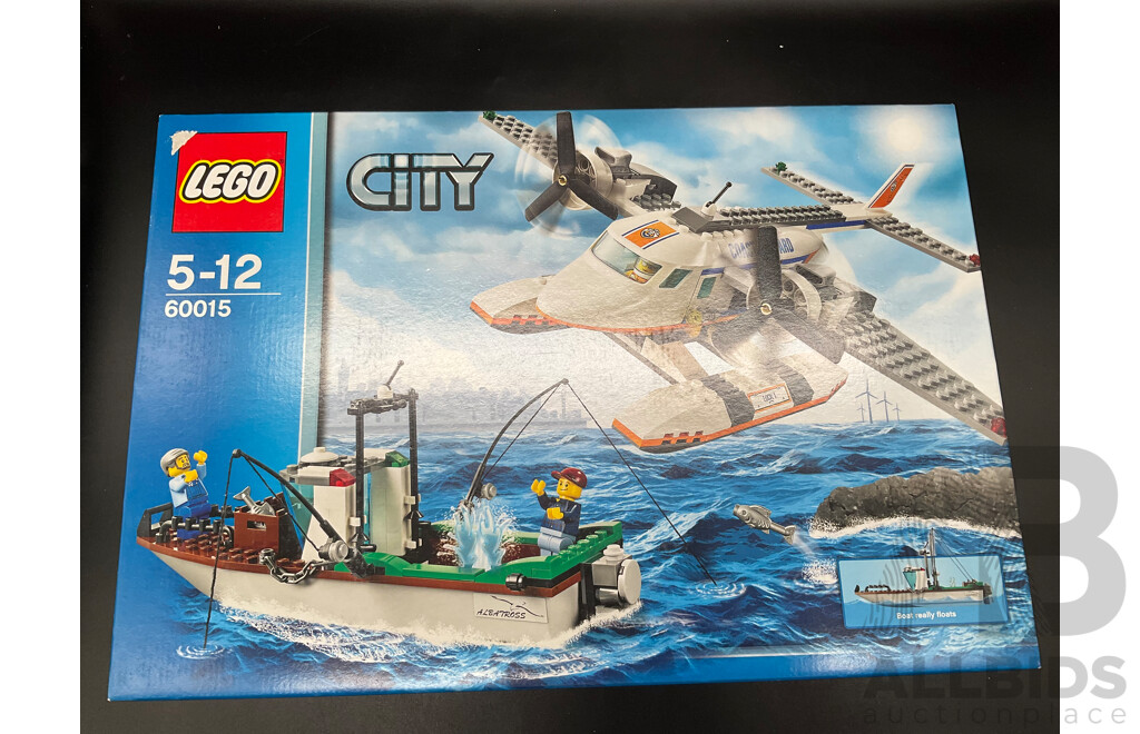 LEGO CITY (60015, 60059, 60114) - Lot of 3