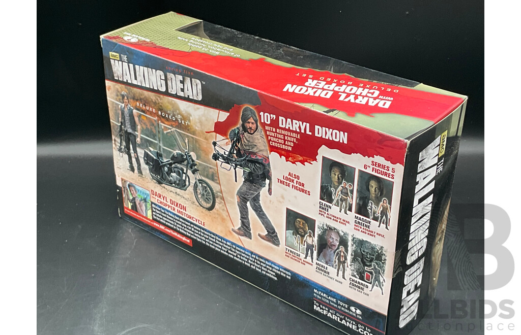 The Walking Dead Collectable Action Figures - Lot of 5