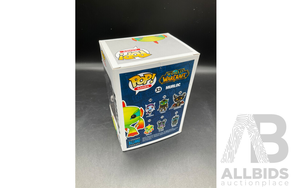 Amber Lash World of WarCraft Action Figures and Murloc Vinyl Figure - Lot of 2