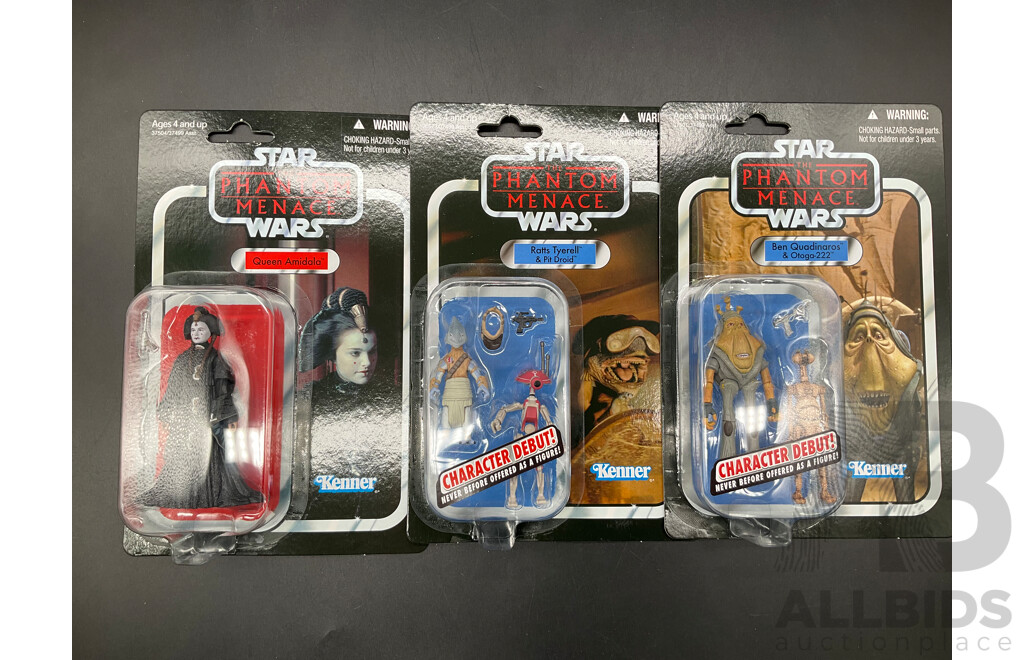 Assorted Collectable STAR WARS Action Figures - Lot of 15