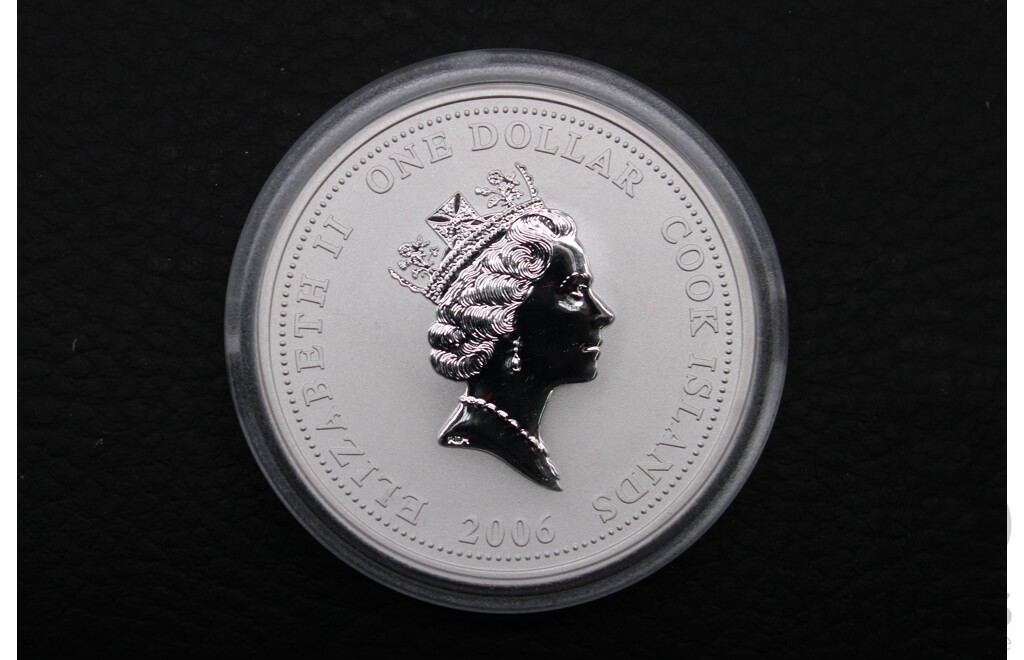 Australian TPM 2006 ''Fire Engines of the World'' 1973 AA-60 Airfield 1oz One Dollar Silver Proof Coin