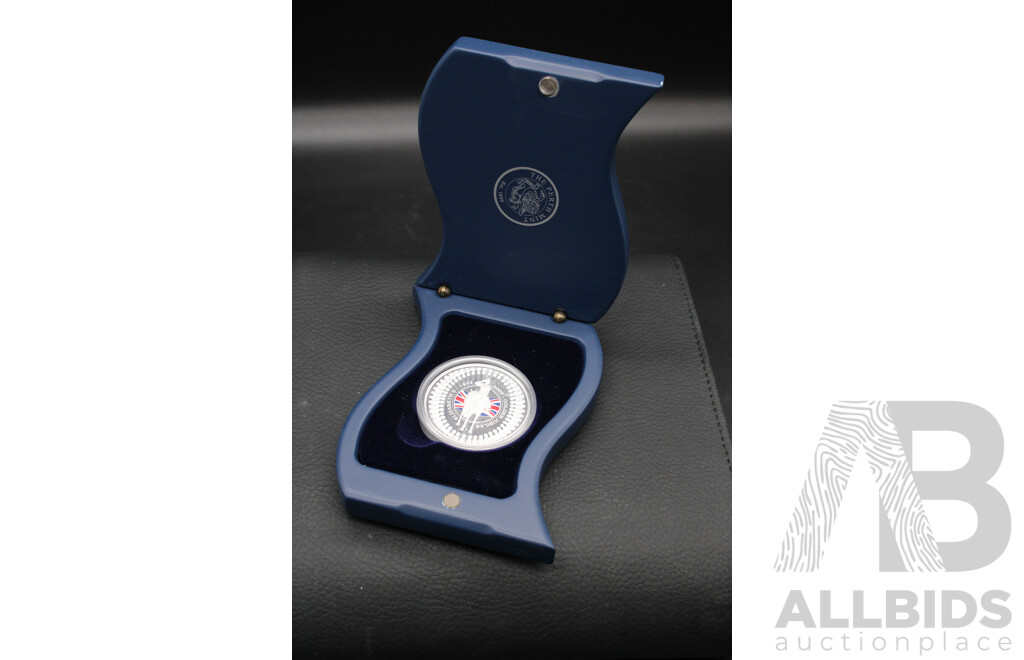 Australian TPM 2002 ''Queen Elizabeth II Golden Jubilee of Accession'' 1oz One Dollar Silver Proof Coin