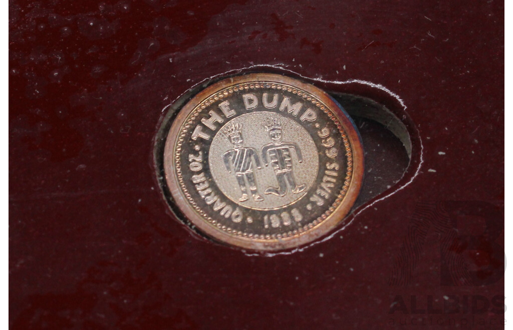 Australian TPM 1988 ''The Holey Dollar & Dump'' Coin Set