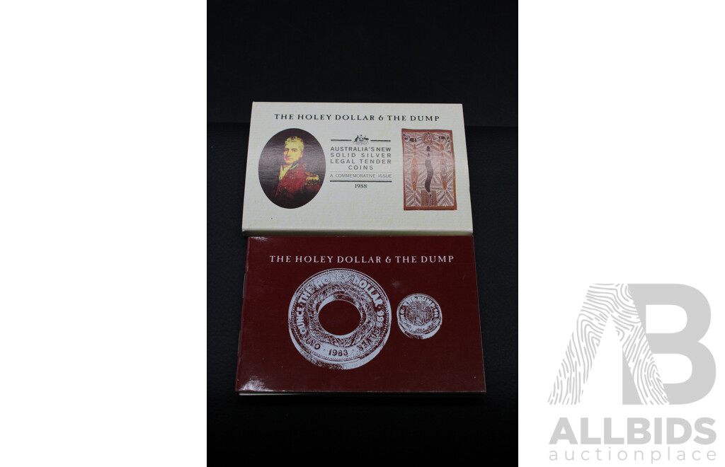 Australian TPM 1988 ''The Holey Dollar & Dump'' Coin Set