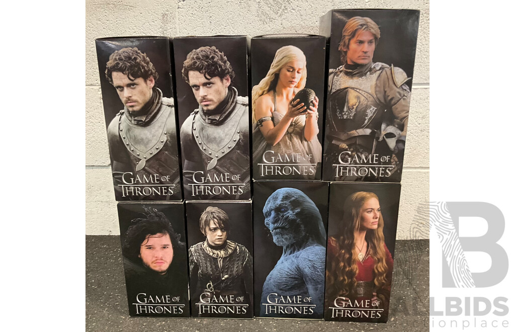 Assorted Game of Thrones Collectable Action Figures - Lot of 8