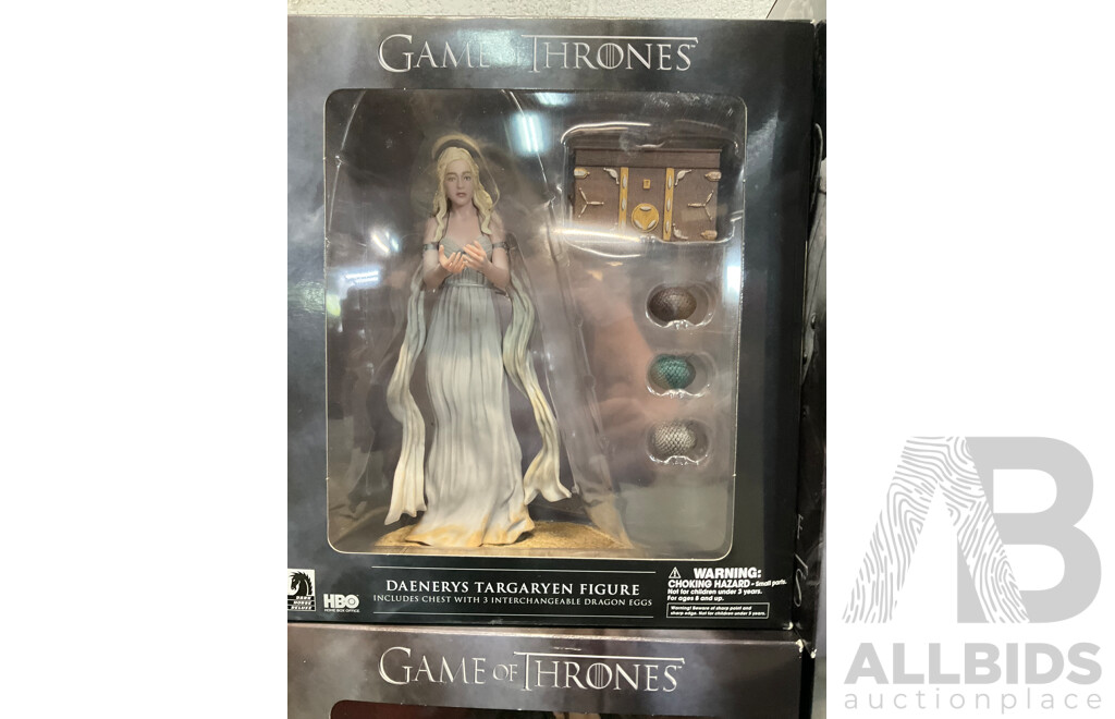 Assorted Game of Thrones Collectable Action Figures - Lot of 8