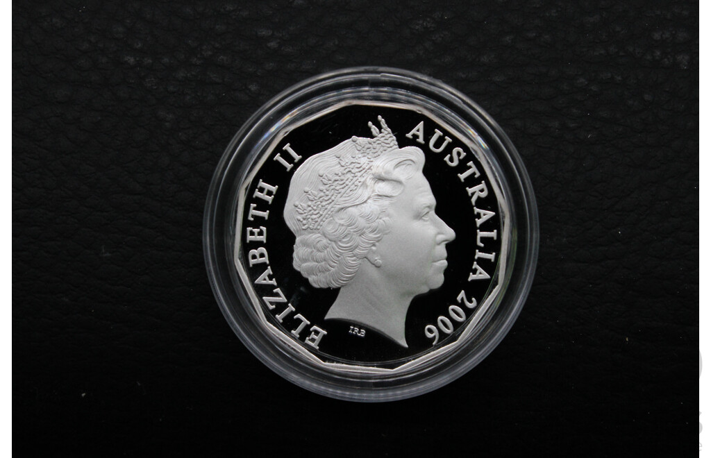 Australian RAM 2006 Royal Collection 50c Selectively Gold Plated Silver Proof Two Coin Set