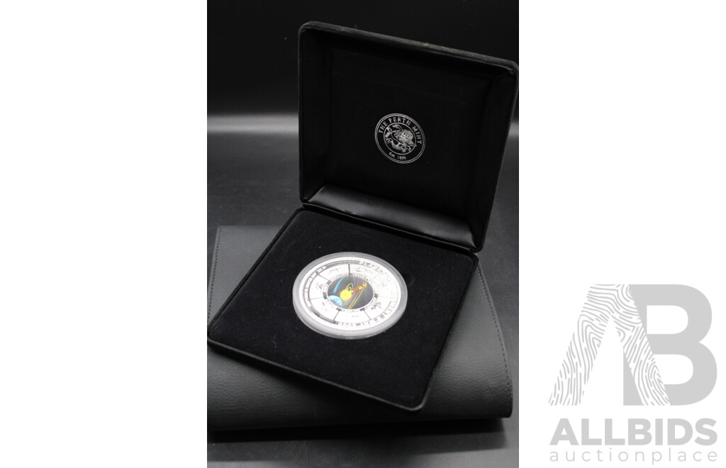 Australian TPM 2000 Planetary Alignment 10 Oz Ten Dollar Silver Proof Coin