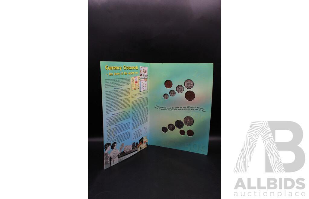 Australian 2006 ''Currency Crossroads'' the Dawn of the Decimal Era 12 Coin Set