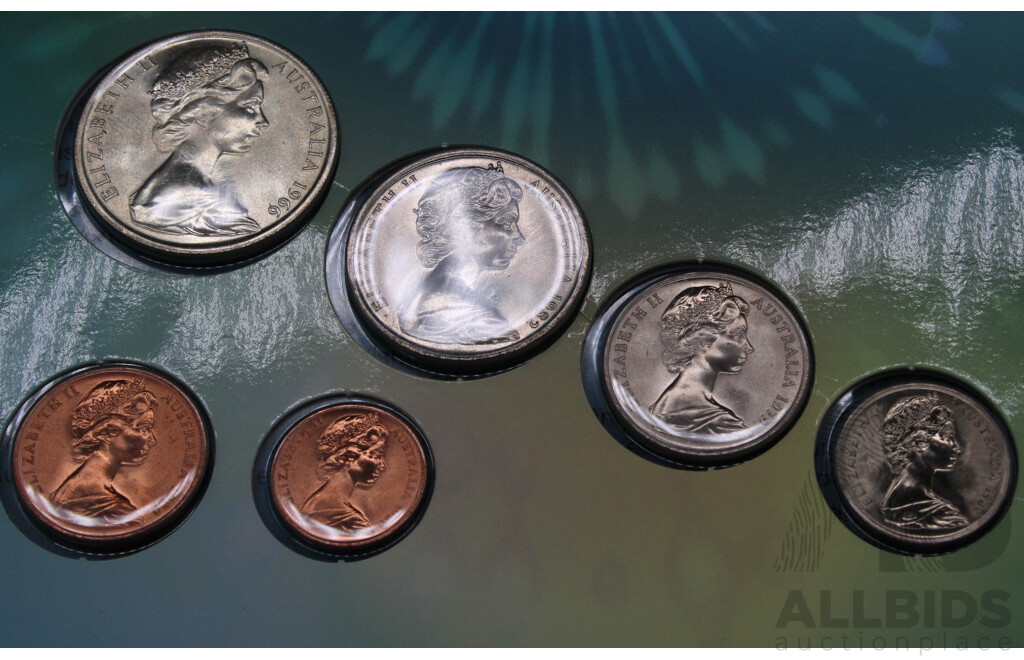 Australian 2006 ''Currency Crossroads'' the Dawn of the Decimal Era 12 Coin Set