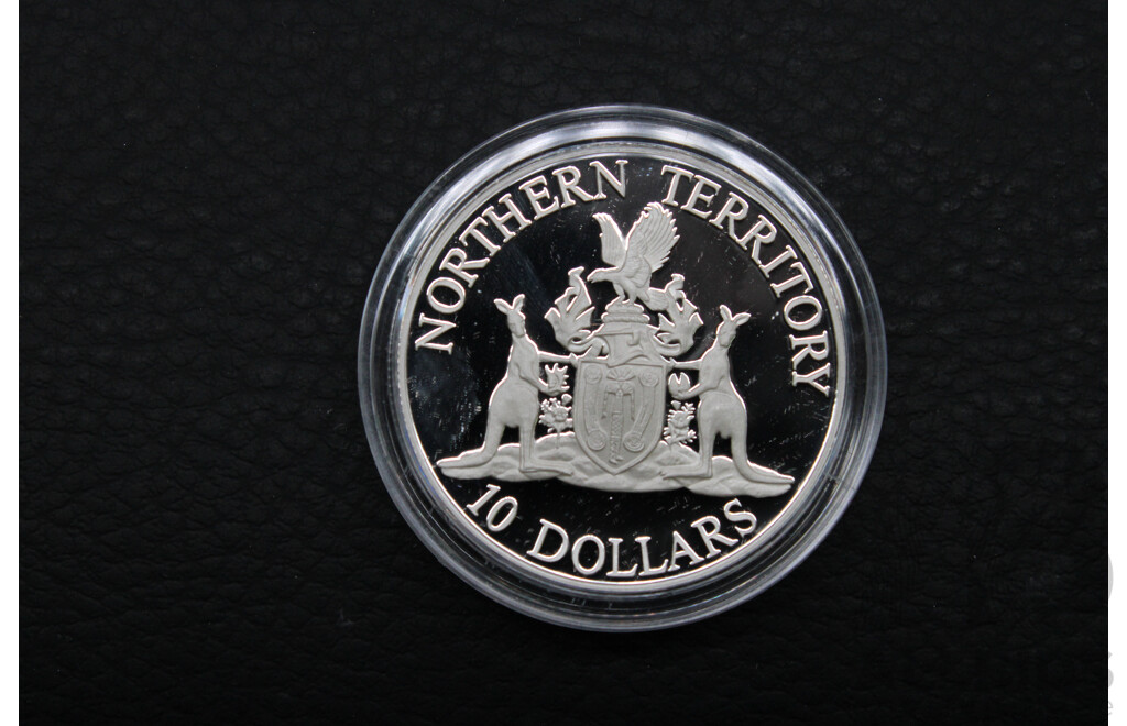 Collection of Australian RAM 1990-1993 ''State Series'' $10 Silver Proof Coins - Lot of 3