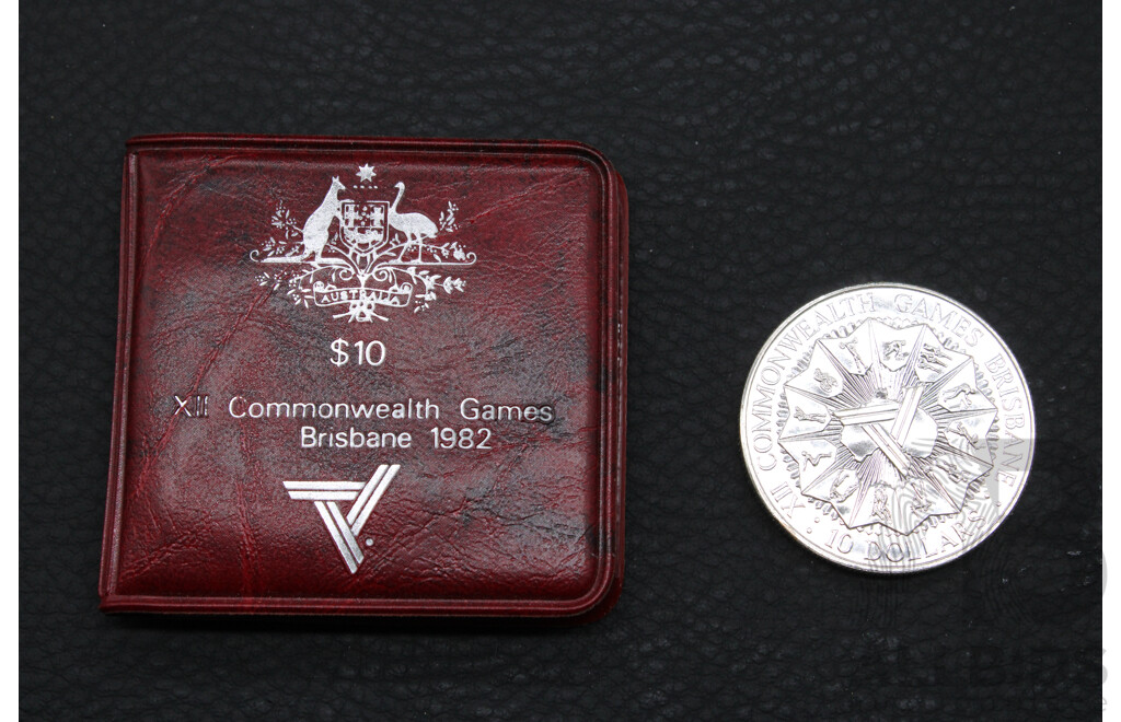 Collection of Australian RAM  ''Commomwealth Games'' $10 Proof Coins - 7 Coins