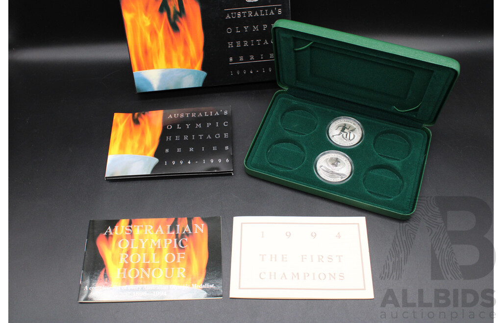 Collection of Australian RAM  ''Commomwealth Games'' $10 Proof Coins - 7 Coins
