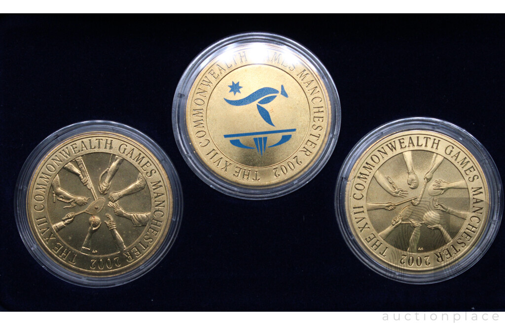Collection of Australian RAM  ''Commomwealth Games'' $10 Proof Coins - 7 Coins