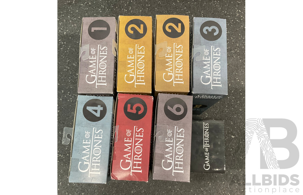 Assorted Game of Thrones - Legacy Collection - Collectable Action Figures and Mug - Lot of 8