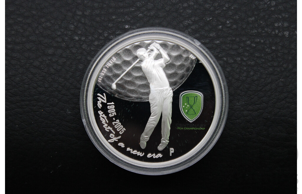 Collection of Australian Proof Coins and 2021 Singapore ''Lunar New Year'' Coin Set in a Hongbao Pack - Lot of 6